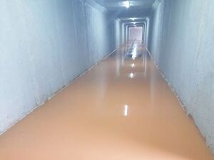 Túnel peatonal se inunda con breve lluvia y vecinos reaccionan indignados - Economía - ABC Color