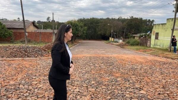 Verificación de obras marcaron la agenda de la intendenta Carolina Yunis de Acevedo