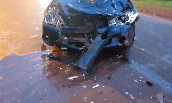 Borracho ocasiona violento accidente en Franco