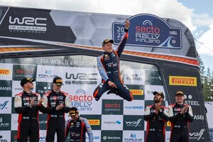 Tänak reina por tercer vez en el Rally de Finlandia