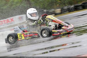 Lluvia de emociones en la sexta fecha del Karting