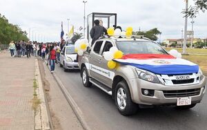Jóvenes peregrinaron en honor a Nuestra Señora de la Asunción - Nacionales - ABC Color