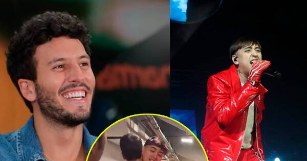 La Nación / Sebastián Yatra disfrutó del concierto de Tiago PZK en Asunción