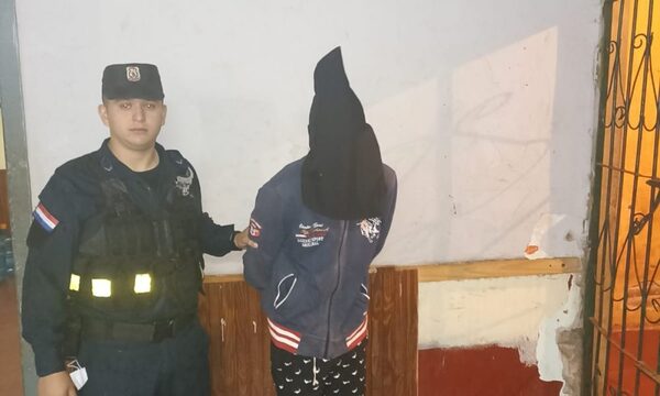 Atrapan a ladrón con frondosos antecedentes y que violó su arresto domiciliario para hurtar despensa