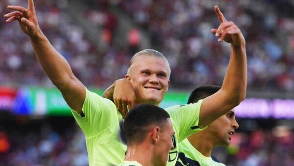 Doblete de Haaland da triunfo al Manchester City