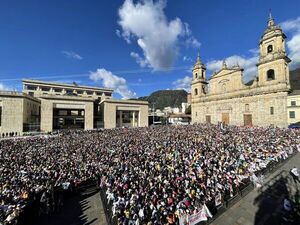 La unión y la paz, los principales ejes del discurso de investidura de Petro - Mundo - ABC Color