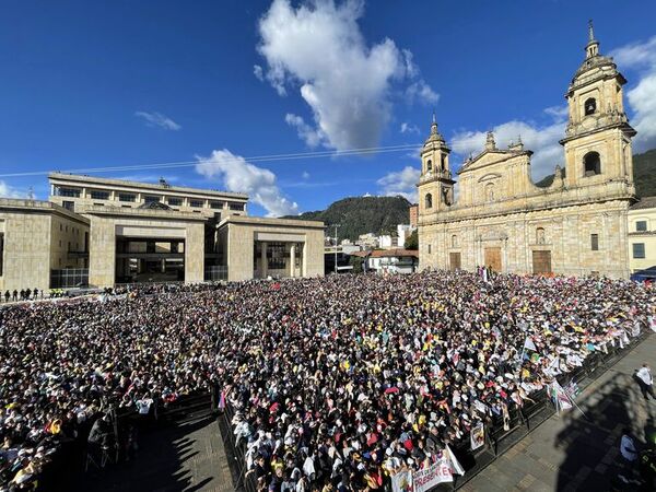 La unión y la paz, los principales ejes del discurso de investidura de Petro - Mundo - ABC Color