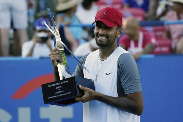 Tenis: Kyrgios y Medvedev se coronan - Polideportivo - ABC Color