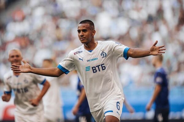 “Choco” Fernández anota y festeja con el Dínamo Moscú - Fútbol - ABC Color