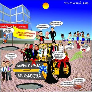 Mbeguemi Online: Aparece en escena una "honorable aplanadora" » San Lorenzo PY