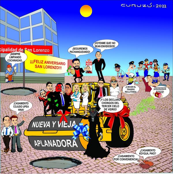 Mbeguemi Online: Aparece en escena una "honorable aplanadora" » San Lorenzo PY