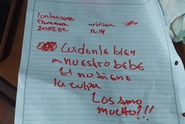 Crónica / Pidió que cuiden a su hijo, mató a su esposa y se suicidó