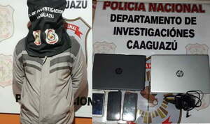 Detienen a docente tras amenaza de matanza en Colegio de Caaguazú - Noticiero Paraguay