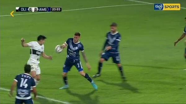 Crónica / [VIDEO] ¿Fue realmente penal el que le cobraron a Olimpia?
