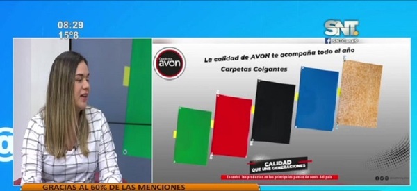 Cuadernos AVON son los favoritos del país - SNT
