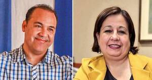 La Nación / Dupla Esperanza Martínez-Hugo Fleitas en duda: ambos desean pugnar por la Presidencia, afirman