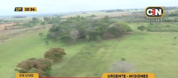 Sobrevolamos la zona donde se fugaron 35 presos - C9N