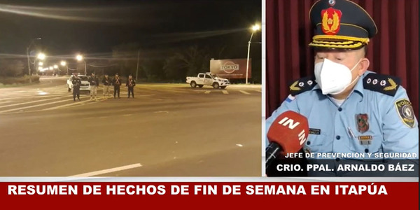 FIN DE SEMANA CON OCHO DETENIDOS POR DIFERENTES HECHOS PUNIBLES