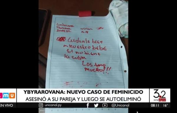 Nuevo feminicidio: Un hombre mató a su esposa y luego se autoeliminó en Canindeyú