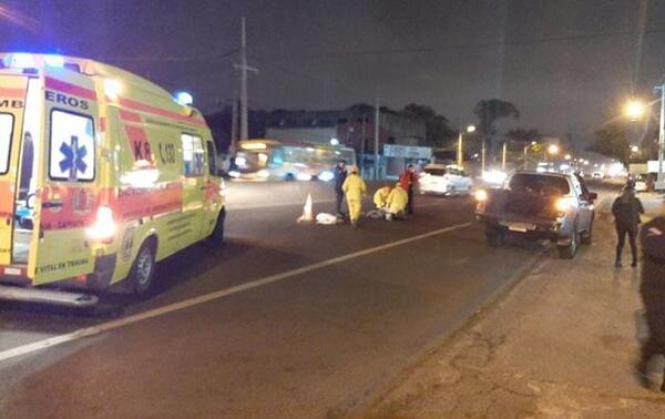 Peatón muere tras ser arrollado por una camioneta del Ministerio de Desarrollo Social en Capiatá – Prensa 5
