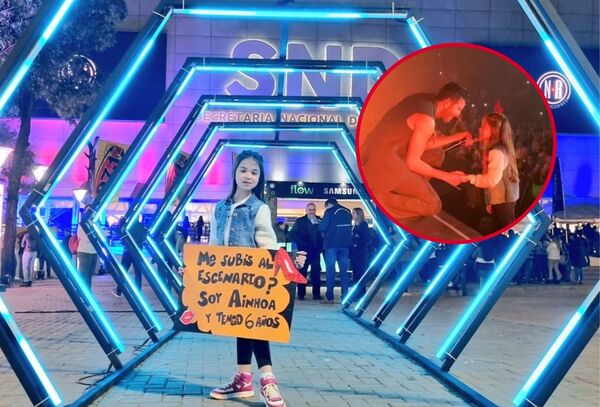 Ainhoa, la niña de 6 años que cumplió su sueño de cantar con Sebastián Yatra - Megacadena — Últimas Noticias de Paraguay
