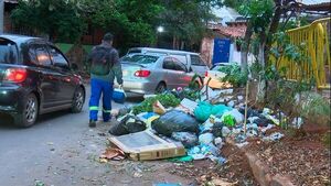 Barrio Bernardino Caballero, abandonado por el sistema de recolección - Nacionales - ABC Color