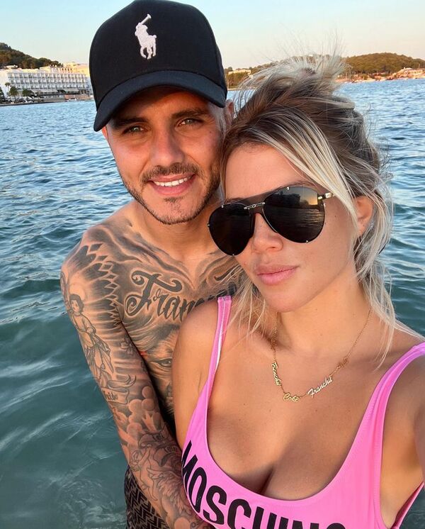 Wanda Nara y Mauro Icardi, disfrutan de Ibiza tras los rumores de divorcio - Gente - ABC Color