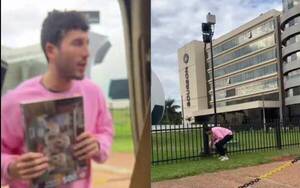 Crónica / [VIDEO] Sebastián Yatra antes de viajar, dejó un regalo para sus fans de Paraguay