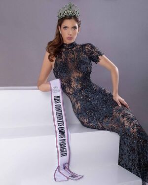 Gretha Matiauda, cuarta finalista del certamen Miss Continentes Unidos 2022 - Gente - ABC Color