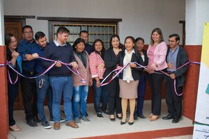 Inauguraron obras de la Escuela Santa Teresita del distrito de Mariscal Estigarribia