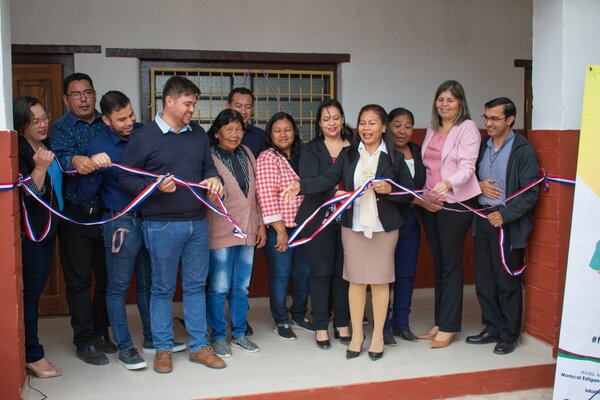 Inauguraron obras de la Escuela Santa Teresita del distrito de Mariscal Estigarribia