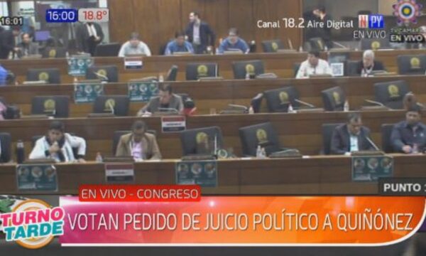 Diputados salvan a Sandra Quiñónez del juicio político | Telefuturo