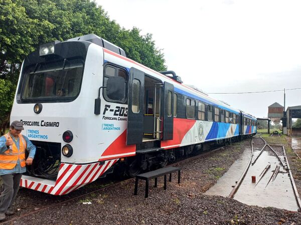 Anuncian que Tren de cargas y pasajeros Encarnación - Posadas, volverá a operar en los próximos días
