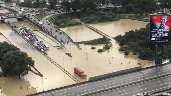 Malasia: más de 21.000 evacuados tras inundaciones | 1000 Noticias