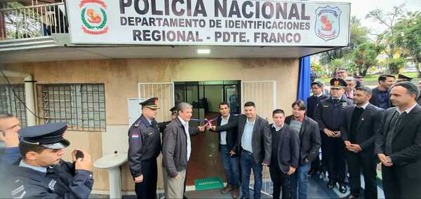 Oficina de Identificaciones ya opera en Presidente Franco - La Clave