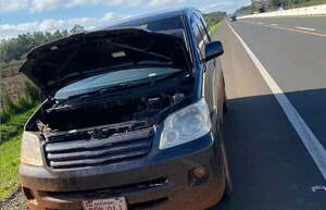 Hallan abandonada camioneta que fue robada a la salida de un motel en Caaguazú - Noticiero Paraguay