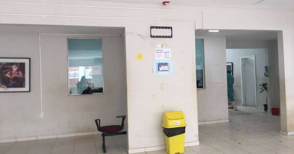 La Nación / Robaron TV plasma donde se informaban sobre los turnos en el Hospital Regional de Encarnación