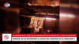 Incendio en el Mercado 4: Sigue sin conocerse la causa del siniestro - Megacadena — Últimas Noticias de Paraguay