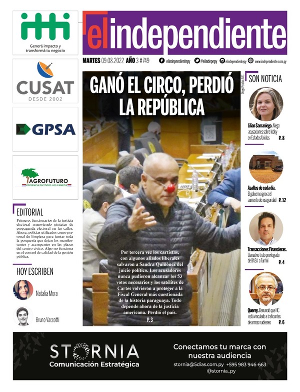 09-08-2022 - El Independiente