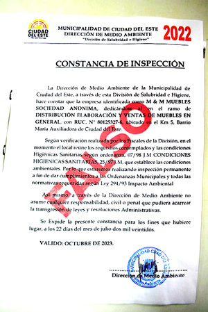Comuna denuncia accionar de falsos fiscales de salubridad - La Clave