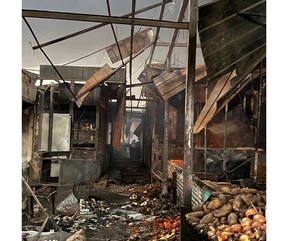 Incendio en Mercado 4: ANDE asegura haber actuado ni bien tomó conocimiento del siniestro