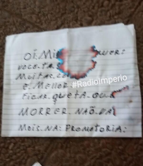 Con manuscritos y una bala amenazan a administradora de emisora radial - Radio Imperio
