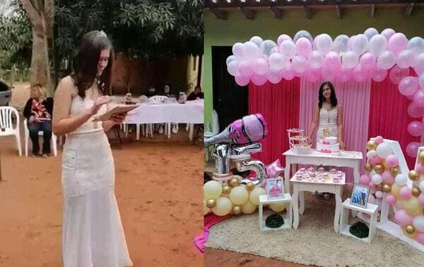 Cumplió 15 años y bailó el vals con la foto de su papá ya fallecido – Prensa 5