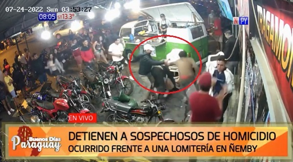 Detienen a sospechosos de estar involucrados en fatal pelea en lomitería