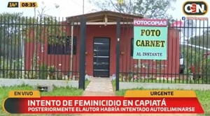 Reportan intento de feminicidio en Capiatá
