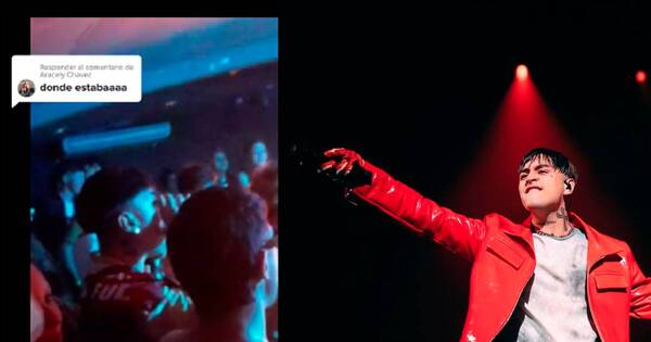 La Nación / Tiago PZK estuvo de fiesta tras su concierto en Asunción