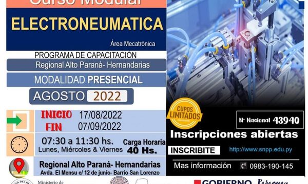 SNPP brinda más cursos de capacitación laboral