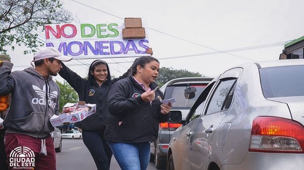 “No des monedas” campaña contra la explotación laboral infantil en Ciudad del Este | Noticias Paraguay