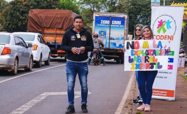 Campaña contra la explotación laboral infantil en CDE