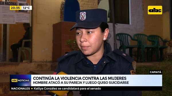 Hombre atacó a su pareja y luego quiso suicidarse - ABC Noticias - ABC Color